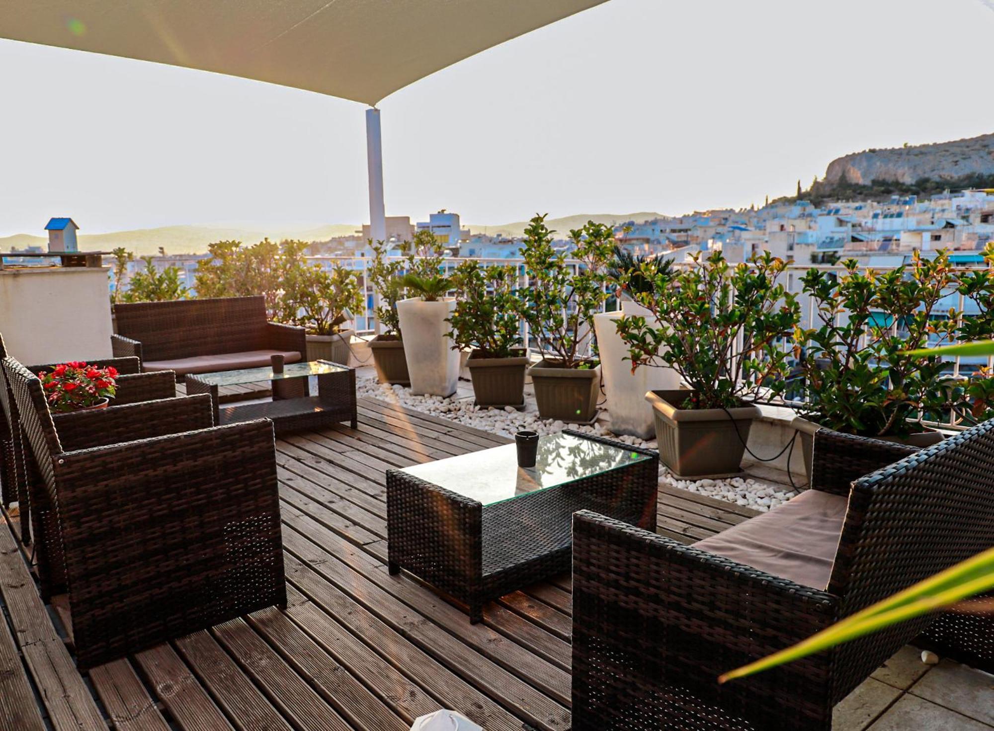 Renovated Studio With Roof Garden Access, 15 M Walk To Acropolis Apartment Atena Exterior foto